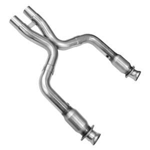 Ford Mustang Performance Exhaust - Kooks Headers - Long Tube Headers + Catted Stainless Steel X-Pipe - `11-`14